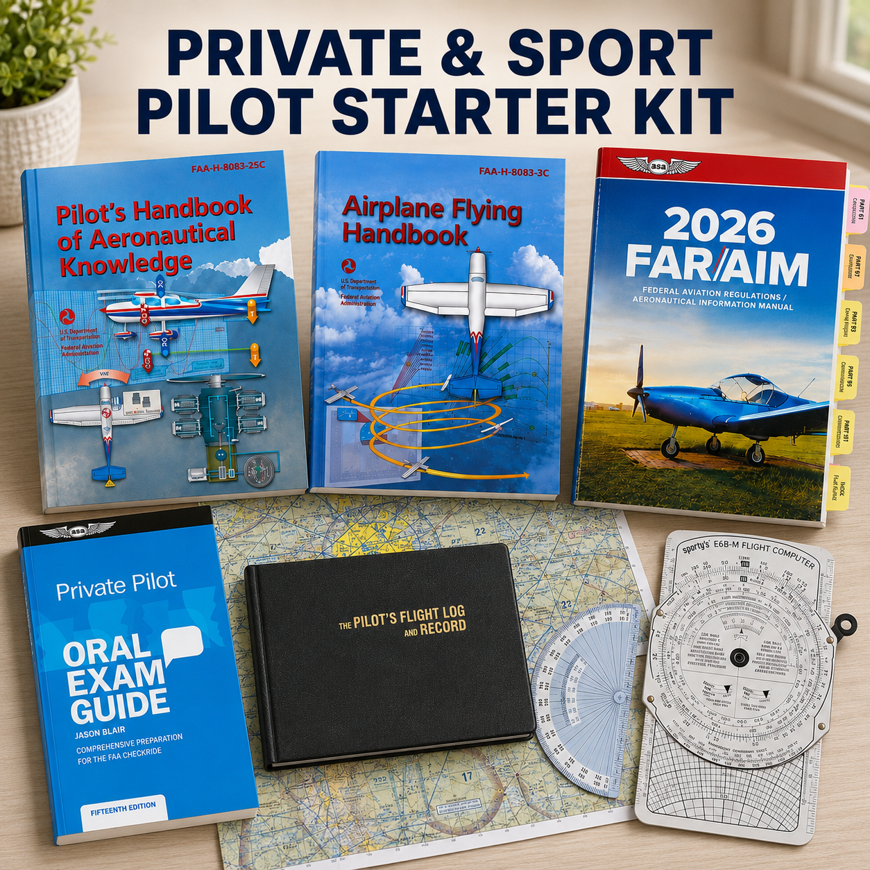 Sky Shark Private & Sport Pilot Starter Kit - image 1